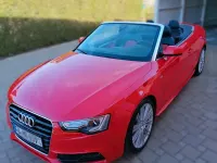 Gebraucht Audi A5 Cabriolet S-Line 230 PS (169 kW) 2014 Rot Cabrio