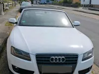 Gebraucht Audi A5 Cabriolet S-Line 170 PS (125 kW) 2011 Weiß Cabrio