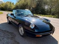 Gebraucht Alfa Romeo Spider 120 PS (88 kW) 1992 Schwarz Cabrio