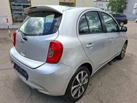 Gebraucht Nissan Micra Acenta 80 PS (58 kW) 2014 Silber Kleinwagen