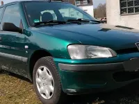 Gebraucht Peugeot 106 60 PS (44 kW) 2001 Grün Kleinwagen