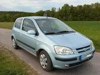 Second-hand Hyundai Getz 63 CP (46 kW) 2004 Albastru Hatchback