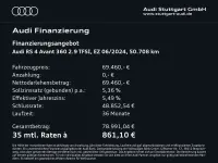 Gebraucht Audi RS4 Comfort 450 PS (330 kW) 2024 Mythosschwarz metallic Kombi