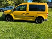 Gebraucht VW Caddy 69 PS (50 kW) 2007 Gelb Van / Kleinbus