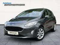 Gebraucht Ford Fiesta Cool & Connect 86 PS (63 kW) 2018 Metallic) (grau Kleinwagen
