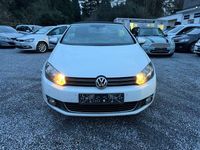 Gebraucht VW Golf Cabriolet Life 140 PS (102 kW) 2013 Weiß Cabrio