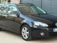 Gebraucht VW Golf VII Match 105 PS (77 kW) 2012 Schwarz Kombi