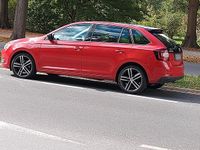 Gebraucht Skoda Rapid 122 PS (89 kW) 2014 Rot Kleinwagen
