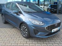 Gebraucht Ford Fiesta Titanium 125 PS (91 kW) 2023 Chromablau metallic Kleinwagen