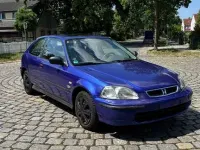 Gebraucht Honda Civic 75 PS (55 kW) 1998 Blau Limousine