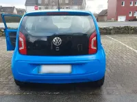 Używany VW up! Cup 60 KM (44 kW) 2014 Niebieski Hatchback