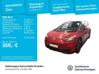 Gebraucht VW ID.3 Pro Performance 150 kW (204 PS) 2023 Rot Kleinwagen