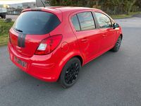 Gebraucht Opel Corsa Edition 69 PS (50 kW) 2010 Rot Kleinwagen