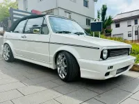 Gebraucht VW Golf Cabriolet 98 PS (72 kW) 1989 Weiß Cabrio