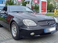 Gebraucht Mercedes SLK200 163 PS (119 kW) 2000 Schwarz Cabrio