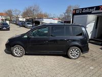 Gebraucht VW Touran Freestyle 105 PS (77 kW) 2009 Schwarz Van / Kleinbus