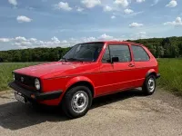 Gebraucht VW Golf I 50 PS (36 kW) 1982 Rot Kleinwagen