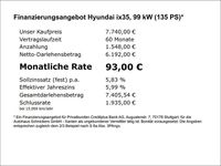 Gebraucht Hyundai ix35 Edition 135 PS (99 kW) 2012 Schwarz SUV