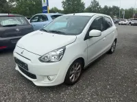 Gebraucht Mitsubishi Space Star 80 PS (58 kW) 2014 Weiß Van / Kleinbus