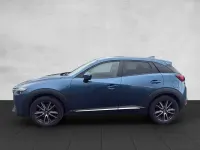 Gebraucht Mazda CX-3 120 PS (88 kW) 2017 Blau SUV