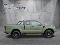 Gebraucht Ford Ranger Limited 200 PS (147 kW) 2018 Natogrün foliert Pickup