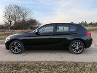 Gebraucht BMW 116 Advantage 109 PS (80 kW) 2016 Schwarz Kleinwagen