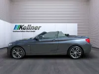 Gebraucht BMW 220 Sport Line 184 PS (135 kW) 2018 Grau Cabrio