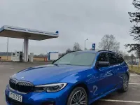 Gebraucht BMW 320e M Sport 204 PS (150 kW) 2021 Blau Kombi