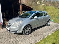 Gebraucht Opel Corsa Edition 80 PS (58 kW) 2007 Silber Kleinwagen