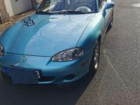 Gebraucht Mazda MX5 116 PS (85 kW) 2001 Blau Cabrio