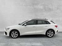 Gebraucht Audi A3 S-Line 150 PS (110 kW) 2023 Weiß Limousine