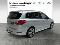 Gebraucht BMW 218 Gran Tourer Efficient Dynamics 150 PS (110 kW) 2016 Silber Van / Kleinbus
