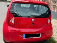 Brugt Seat Mii Reference 60 HK (44 kW) 2014 Rød Hatchback