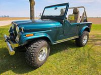 Second-hand Jeep CJ 130 CP (95 kW) 1987 Verde Cabrio