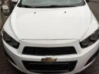 Gebraucht Chevrolet Aveo LT 86 PS (63 kW) 2011 Weiß Kleinwagen