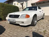 Second-hand Mercedes SL320 231 CP (169 kW) 1992 Alb Cabrio