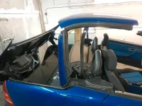 Second-hand Mercedes SLK200 163 CP (119 kW) 2000 Albastru Cabrio