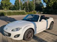 Gebraucht Mazda MX5 126 PS (92 kW) 2012 Weiß Cabrio