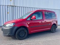 Gebraucht VW Caddy Trendline 102 PS (75 kW) 2013 Rot Van / Kleinbus