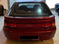 Gebraucht Mazda 323F 88 PS (64 kW) 1994 Rot Kleinwagen