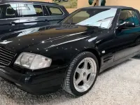 Second-hand Mercedes SL320 224 CP (164 kW) 1999 Negru Cabrio