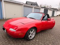 Gebraucht Mazda MX5 115 PS (84 kW) 1991 Rot Cabrio