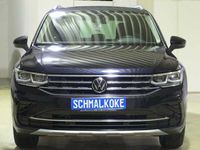 Gebraucht VW Tiguan Elegance 150 PS (110 kW) 2022 Deep black pearlescent (metallic) SUV