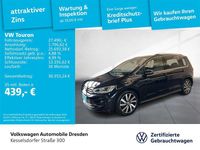 Gebraucht VW Touran Highline 150 PS (110 kW) 2020 Deep black perleffekt Van / Kleinbus