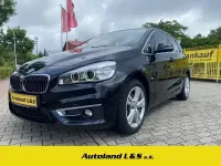 Gebraucht BMW 220 Active Tourer Luxury Line 190 PS (139 kW) 2016 Saphirschwarz Van / Kleinbus