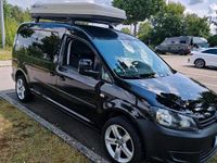 Gebraucht VW Caddy Maxi 109 PS (80 kW) 2014 Schwarz Van / Kleinbus