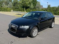 Gebraucht Audi A3 Sportback 102 PS (75 kW) 2007 Schwarz Kleinwagen