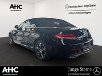 Gebraucht Mercedes C180 156 PS (114 kW) 2022 Unilack schwarz Cabrio