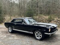 Second-hand Ford Mustang 200 CP (147 kW) 1966 Negru Coupe