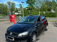 Gebraucht VW Polo Trendline 70 PS (51 kW) 2011 Schwarz Kleinwagen